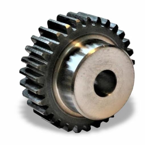 Зубчатые колеса со ступицей с калеными зубьями