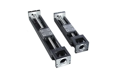 Линейный модуль KKR4001 с шариковинтовой передачей, типоразмер 40, ход 200 мм, шаг 1 мм, диаметр ШВП 8 мм