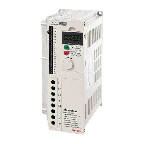 Преобразователь частоты Веспер E4-8400-005Н векторный 3.7 кВт 380В 8А IP20