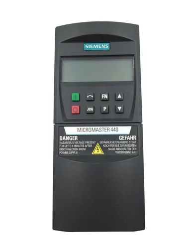 Преобразователь частоты Siemens Micromaster 440 6SE6440-2UC15-5AA1 0.55 кВт 220В 1/3 фазы векторное управление