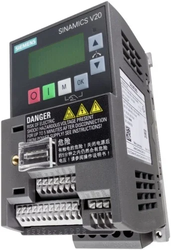Частотный преобразователь Siemens SINAMICS V20 6SL3210-5BB15-5BV1 0.55 кВт 220В 3 фазы