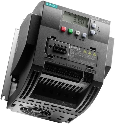 Частотный преобразователь Siemens SINAMICS V20 6SL3210-5BB21-1BV1 1.1 кВт 220В 3 фазы IP20