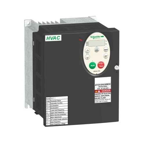 Преобразователь частоты Schneider Electric ATV212HU40N4 4 кВт 480В 3 фазы IP21 для HVAC и насосов