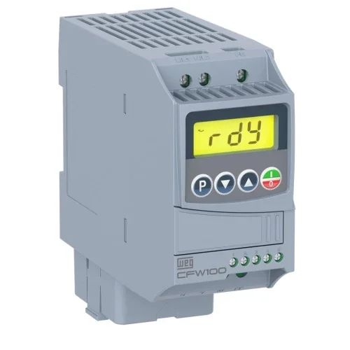 Частотный преобразователь WEG CFW100 C 04P2 S220 однофазный 1.1 кВт 220В с Modbus RTU и CANopen