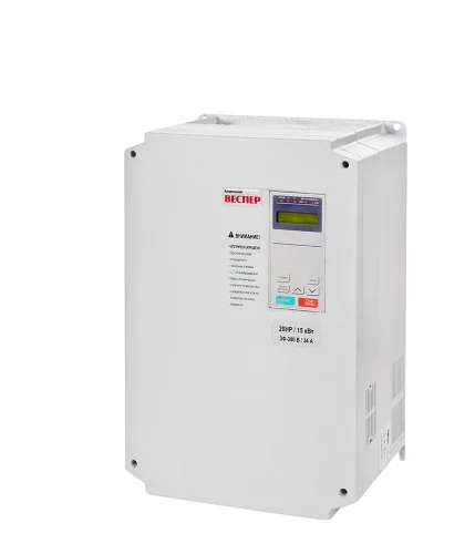 Преобразователь частоты Веспер EI-P7012-030H 22 кВт 380В 48А с ПИД-регулятором для насосов и вентиляторов