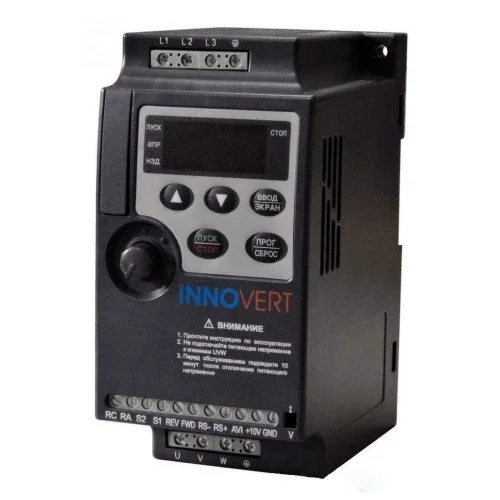 Преобразователь частоты INNOVERT ISD222M43B 2.2 кВт 380В 3 фазы с ПИД-регулятором и MODBUS