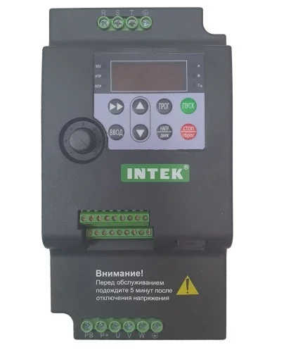 Преобразователь частоты INTEK SPE552B43G 5.5 кВт 380В 3 фазы IP20 Modbus