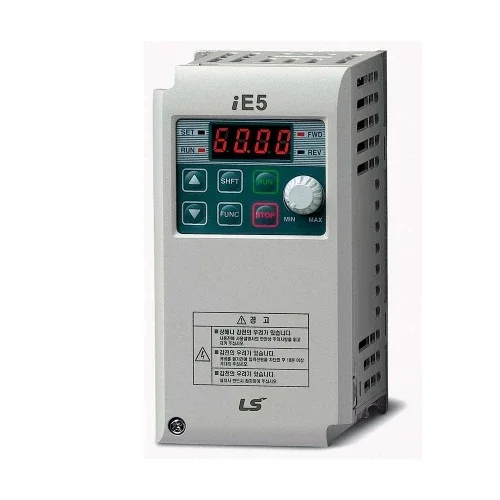 Преобразователь частоты LS Industrial Systems SV002iE5-1 0.2 кВт 220В однофазный вход трехфазный выход IE5