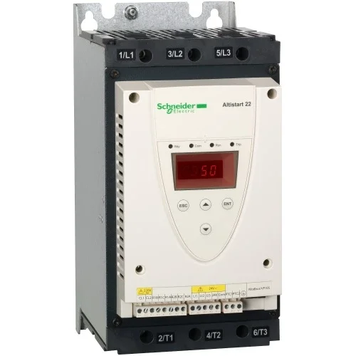 Устройство плавного пуска Schneider Electric Altistart 22 ATS22D75Q 37 кВт 400В 69А с байпасом