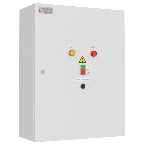 Щит управления двигателем ЩУД-3-1-380-0.75 для асинхронных электродвигателей 0.75 кВт 380В IP54 УХЛ3