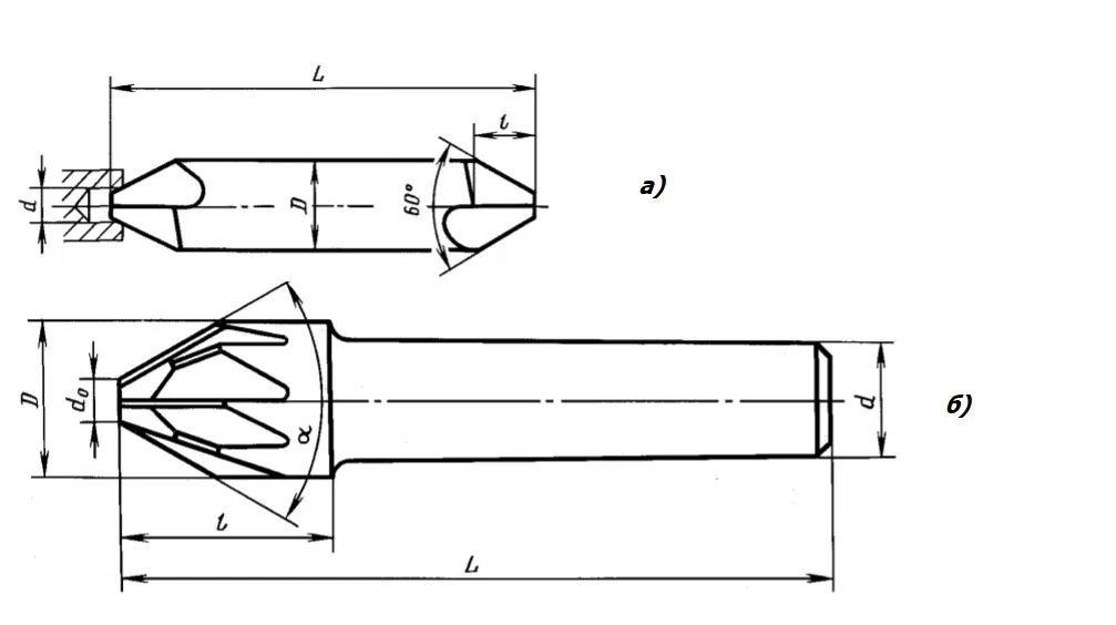 Зенковка насадная по индивидуальным чертежам из твердого сплава с повышенной износостойкостью