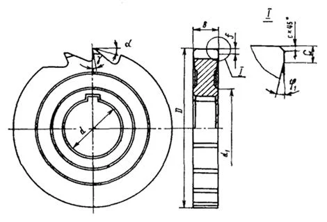 Резьбофреза однопроходная по чертежам заказчика ⌀D1 3-50 мм ⌀D2 3-50 мм L1 5-90 мм