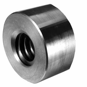 Гайка трапецеидальная KSM 40-7-D стальная для ходовых винтов d=40 мм, шаг 7 мм, правая резьба