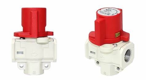 Клапан запорный VHS30-F03A 3/2 ручной модульный одноэтапный 3/8"