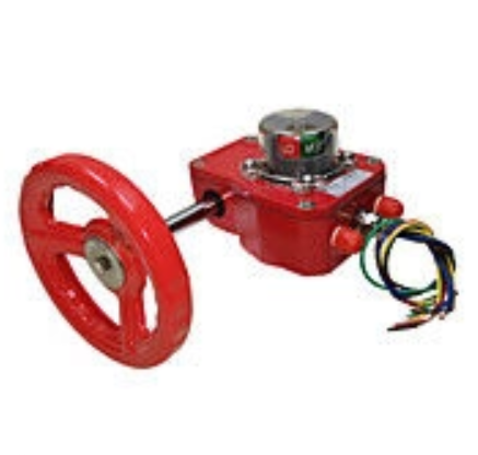 Редуктор червячный четвертьоборотный LSD-04 ручной с концевыми выключателями и указателем положения