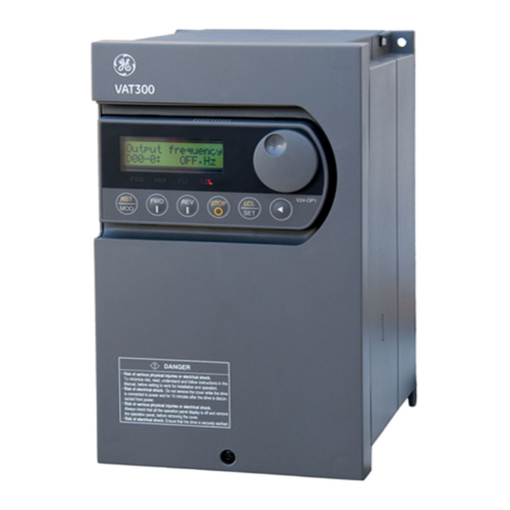 Преобразователь частоты General Electric VAT300 U3SX090K0SNS 90 кВт 380В векторный IP20