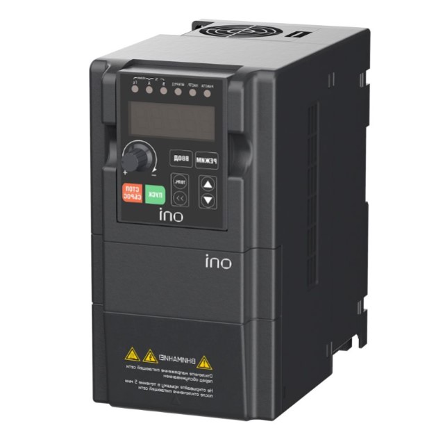 Преобразователь частоты ONI A150-33-75NT векторный 7.5 кВт 380В 17А IP20