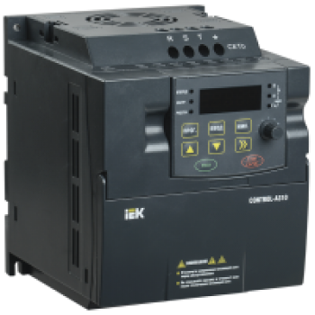 Преобразователь частоты IEK CONTROL-A310 250 кВт 380В 3 фазы с ПИД-регулятором и Modbus
