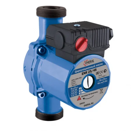 Насос циркуляционный ENR 25-4 центробежный 2.9 м3/час 4.5 м 0.072 кВт