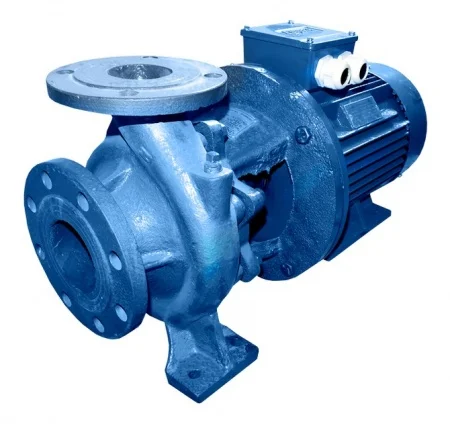 Насос ESQ КМ 65-50-160 центробежный консольный 25 м3/ч 32 м 5,5 кВт 380В