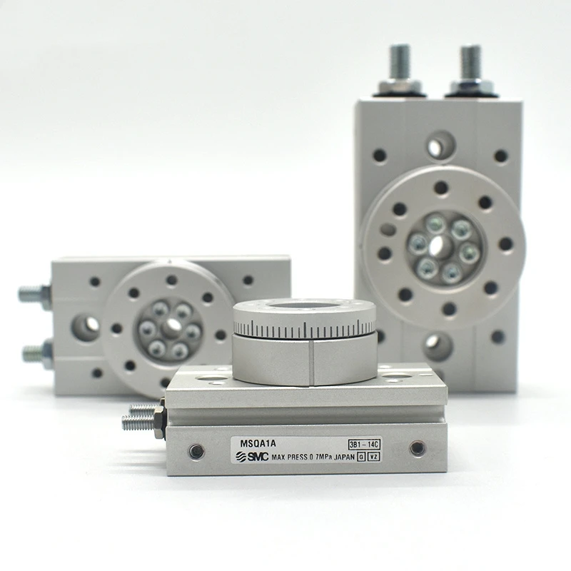 Стол поворотный УЗКО MSQB10A двухпоршневой привод 0°-190° бесступенчатый