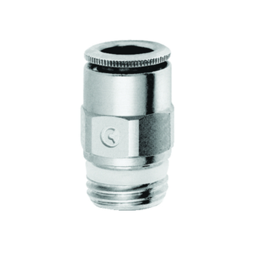 Соединитель пневматический PGSM-40-G1/2 прямой наружная резьба ISO 16030 40 бар