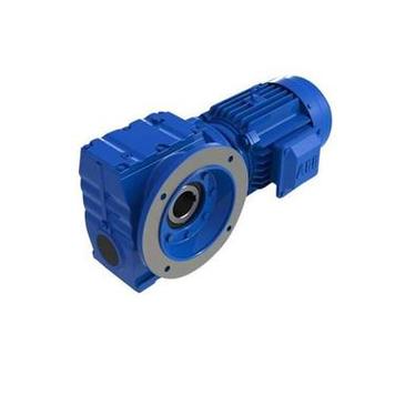 Редуктор ESQ R67 соосный цилиндрический 19.89 2 ступени 132B5 лапы