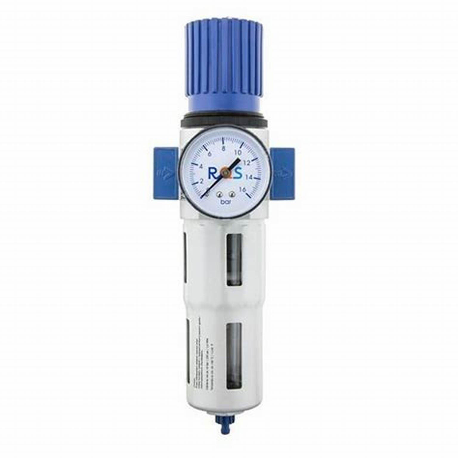 Фильтр-регулятор LFR-D-MAXI-25 G1" (0,5-12 бар) алюминиевый с ручным сбросом конденсата