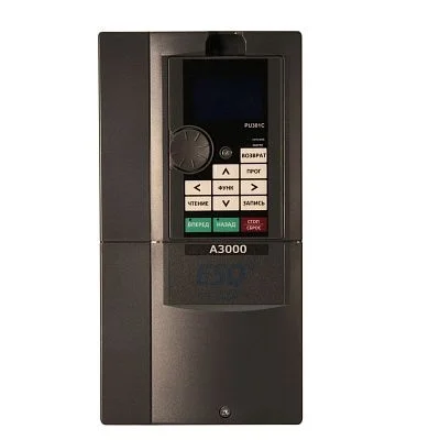 Частотный преобразователь ESQ-A3000-043-0.75K/1.5KF 0.75/1.5 кВт 380-480В с поддержкой промышленных протоколов