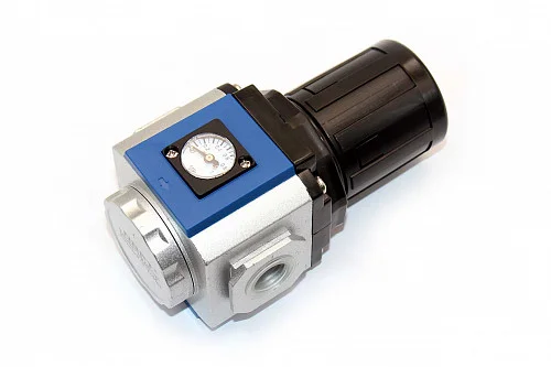 Регулятор давления GR400-04 пневматический 0.05-0.85 МПа с манометром G1/2" внутренняя резьба