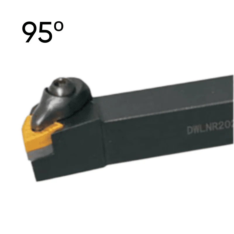 Державка токарная Sant DWLNR2020K08 для наружного точения левого исполнения 20x20 мм