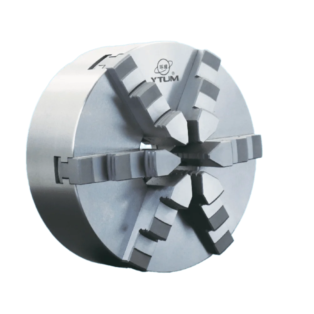 Патрон токарный 6-кулачковый K13-100 усиленный 100 мм 60 Н·м 3500 об/мин