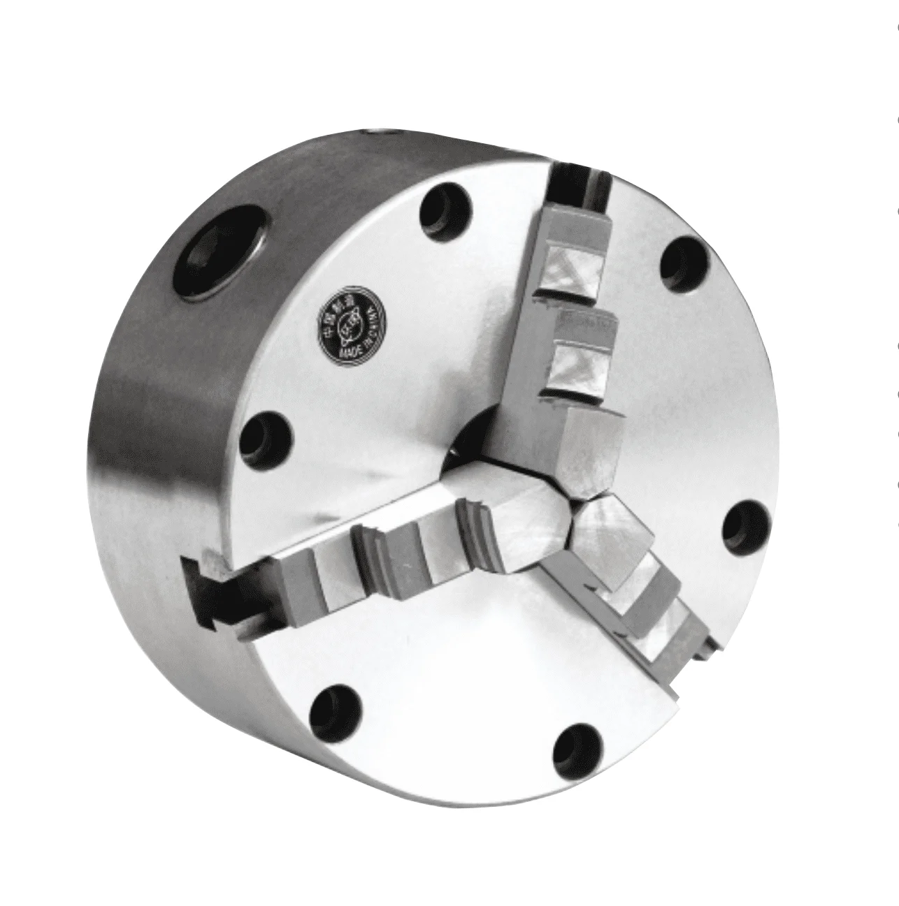 Патрон токарный трехкулачковый K21 165 самозажимной Ø165 мм шаг 8 мм точность 0.03 мм