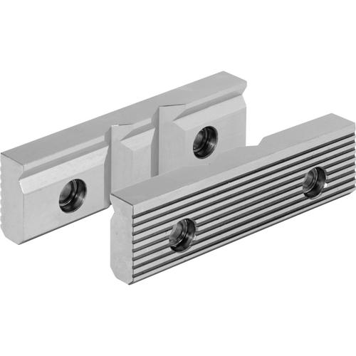 Губки для тисков GT125 гладкие 125x40 мм сменные рабочие накладки