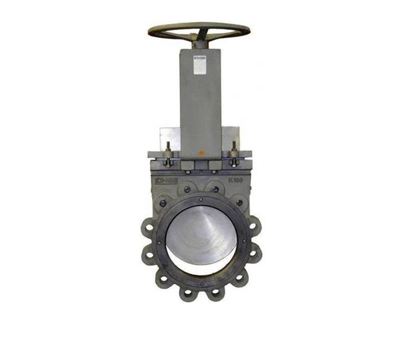 Затвор шиберный Kvant Ду300 Ру10 стальной с невыдвижным шпинделем и EPDM уплотнением