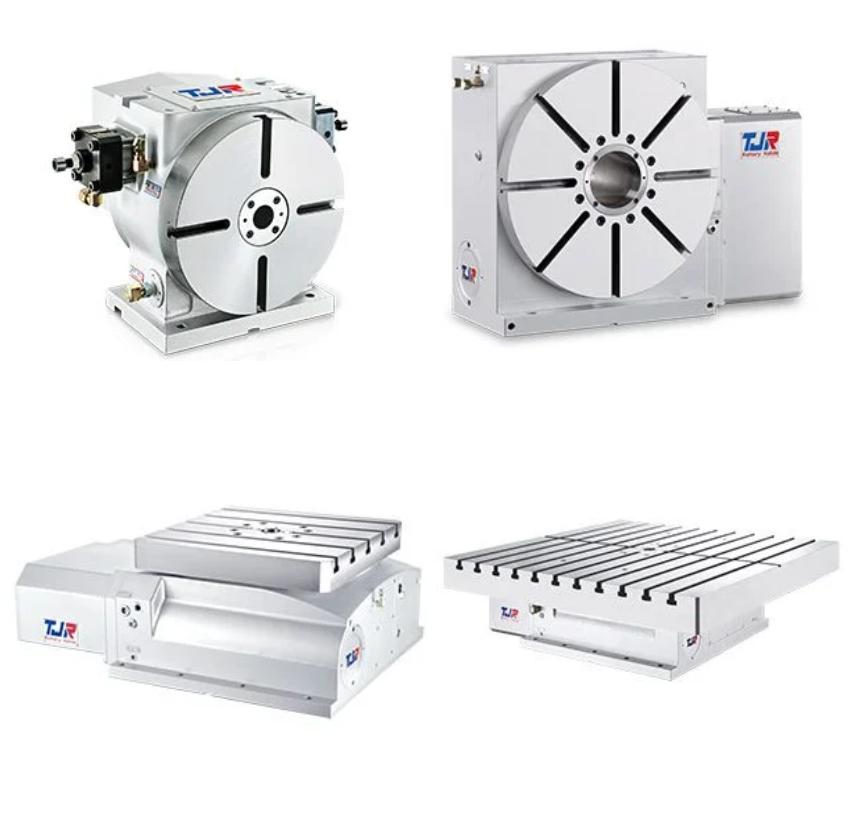 Индексный поворотный стол TJR HHI-1000×1000 горизонтальный с ЧПУ 9000 Н·м 8 об/мин ±5 сек