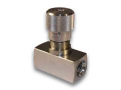 Дроссель гидравлический двунаправленный LSQ L G10-G3/8 Ду10 Ру315 ручное управление сталь NBR