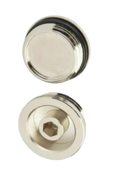 Заглушка коллекторная MVI MC 1″ Ду25 Ру16 внутренняя резьба латунная комплект 2 шт