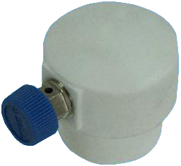 Заглушка коллекторная VALFEX PP-R DN40 PN25 с воздухоотводчиком под полифузионную сварку
