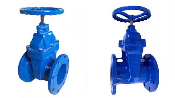 Задвижка клиновая GVWN DN150 PN16 фланцевая чугун GGG50 EPDM с невыдвижным штоком и штурвалом