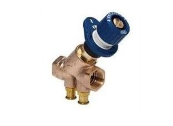 Клапан балансировочный MVI BL.220 Ду15 PN25 ручной муфтовый латунный с наклонным штоком для воды и гликоля