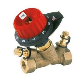 Клапан балансировочный муфтовый COMAP 751-16-032 Ду32 PN16 бронзовый для систем отопления