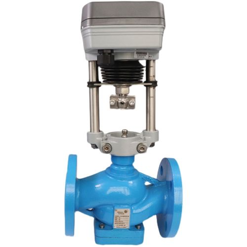 Клапан запорно-регулирующий двухходовой VSR1-21MP-LED-F DN15 PN40 с электроприводом TW500 220В