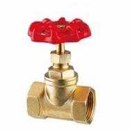 Клапан запорный БАЗ 15б3р муфтовый латунный DN20 PN25 G3/4" с ручным управлением