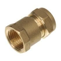 Клапан обратный муфтовый Пензапромарматура КОП Ду20 Ру16 3/4" латунь пружинный для водоснабжения