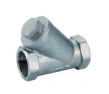 Клапан обратный муфтовый NewKey NK-YC 1/2" DN15 PN63 пружинный, корпус AISI316, уплотнение PTFE