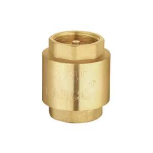 Клапан обратный STI 3/4" DN20 PN16 муфтовый пружинный латунный для воды и воздуха