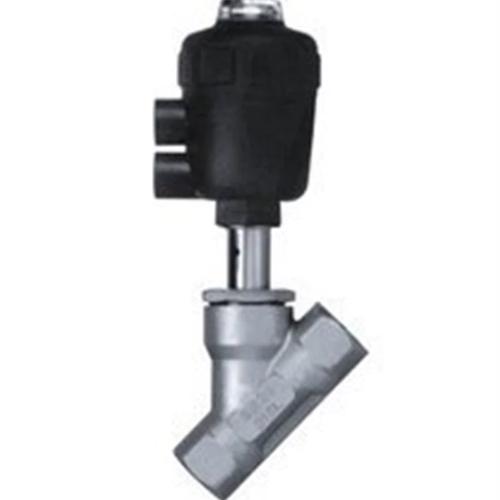 Клапан отсечной седельный ПГС КНОПП-ПГ-150316 Ду50 Ру25 с пневмоприводом, корпус AISI 316