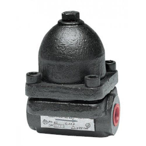 Конденсатоотводчик АСТА ТБ131 биметаллический муфтовый DN15 PN25 сталь для теплоснабжения