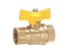 Кран шаровой Giacomini R734G газовый DN25 PN12 полнопроходной никелированный внутренняя/наружная резьба